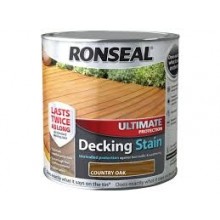 Ronseal Ultimate Protection Decking Stain Country Oak 2.5Lt
