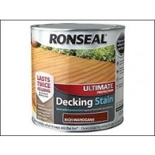 Ronseal Ultimate Protection Decking Stain Mahogany 2.5Lt