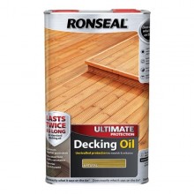 Ronseal Ultimate Protection Decking Oil Natural 5Lt