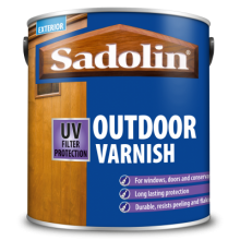 Sadolin Outdoor Varnish Clear Satin 2.5Lt
