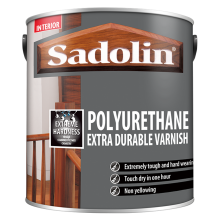 Sadolin Polyurethane Varnish Clear Gloss 2.5Lt
