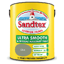 Sandtex Microseal Ultra Smooth Masonry 5Lt Olive