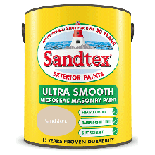 Sandtex Microseal Ultra Smooth Masonry 5Lt Sandstone