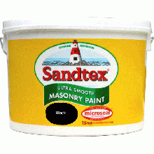 Sandtex Microseal Ultra Smooth Masonry 10Lt Black