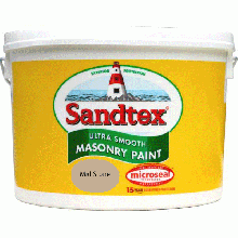 Sandtex Microseal Ultra Smooth Masonry 10Lt Mid Stone