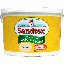 Sandtex Microseal Ultra Smooth Masonry 10Lt Oatmeal