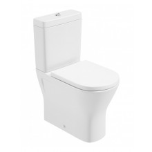 Sonas Scala Comfort Height Fully Shrouded Rimless WC c/w Seat