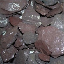 20mm Plum Slate Mulch Pebbles 25Kg Bag