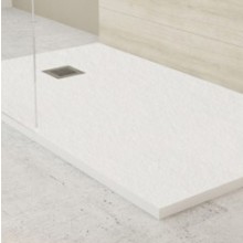 Sonas Slate Shower Tray White 1200mm x 900mm