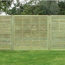 Slatted Fence Panel 1800mm x 1800mm