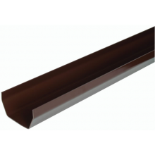 Square Gutter 114mm Brown