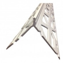 PVC Angle Bead 13-19mm 2.5Mt White