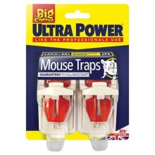 Big Cheese Ultra Power Mouse Traps Twin Pack