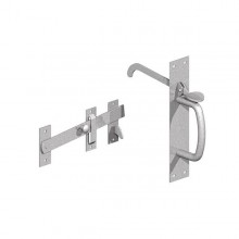 Suffolk Gate Latch Galvanised 200mm Pre-Packed