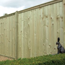 Tongue & Groove Flat Top Fence Panel 1800mm x 1800mm