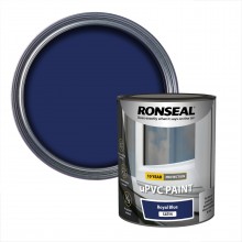 Ronseal uPVC Paint Satin Royal Blue 750ml