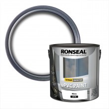 Ronseal uPVC Paint Satin White 2.5L