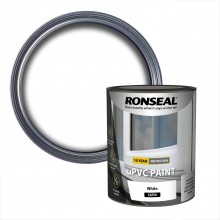 Ronseal uPVC Paint Satin White 750ml
