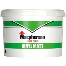 Macpherson Vinyl Matt Emulsion Brilliant White 10Lt