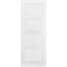 Shaker 4 Panel White Primed Door
