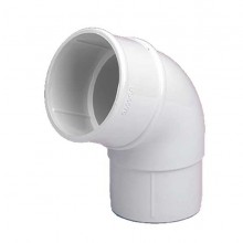 Round Downpipe Bend 112.5D 68mm White