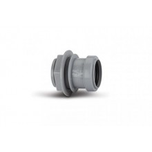 Polypipe WP35 Push Fit Tank Connector 32mm Grey