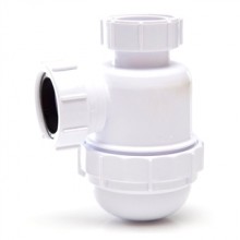 Polypipe WP37 32mm Bottle Trap - 38mm Seal