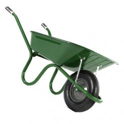 Builders Wheelbarrow Green 90L