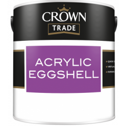 Crown Trade Acrylic Eggshell White 5L