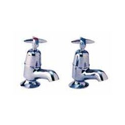 Sanbra Fyffe Star Cross Top Basin Pillar Taps