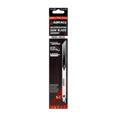 ABRACS Expert Wood / Metal Recip Saw Blade 225mm x 19mm x 0.9mm 5PC Pack