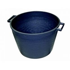 Black Plasterers Mixing Tub 25L