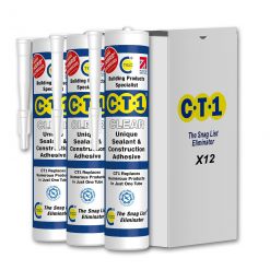 CT1 Sealant & Adhesive Clear 290ml (Box of 12)