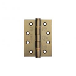 Certifire Stainless Steel Grade 13 Ball Bearing Hinges 102x76x3mm Antique Brass