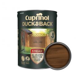 Cuprinol 5 Year Ducksback Harvest Brown 5L