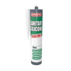 Evo-Stik Sanitary Silicone Clear 300ml
