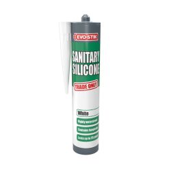 Evo-Stik Sanitary Silicone White 300ml