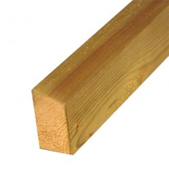 Fence Board Splayed Rail 50mm x 75mm x 3600mm