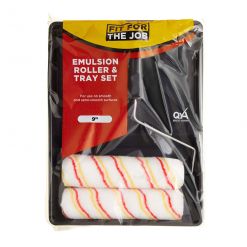 Fit For The Job Roller & Tray Set 9"