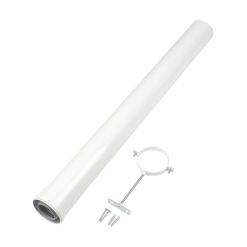 Ideal Heating 0.5m Flue Extension Kit with Bracket 60/100mm