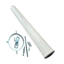 Ideal Heating 1m Roof Flue Extension Duct 60/100mm