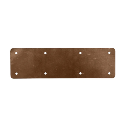 Long Internal Straight Flat Support Plate Brown