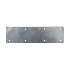 Long Internal Straight Flat Support Plate Galvanised