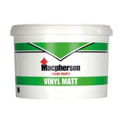 Macpherson Vinyl Matt Emulsion Brilliant White 10L