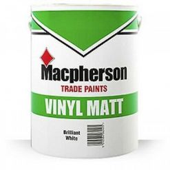 Macpherson Vinyl Matt Emulsion Brilliant White 2.5L