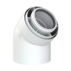 Navien 45° Flue Bend 60/100mm