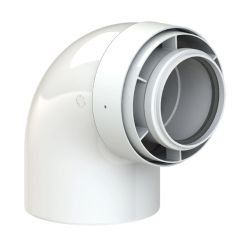 Navien 90° Flue Bend 60/100mm