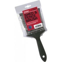 Prodec Flat Shed & Fence Brush 4"