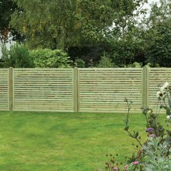 Slatted Fence Panel 1200mm x 1800mm 