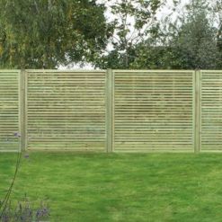 Slatted Fence Panel 1800mm x 1800mm 